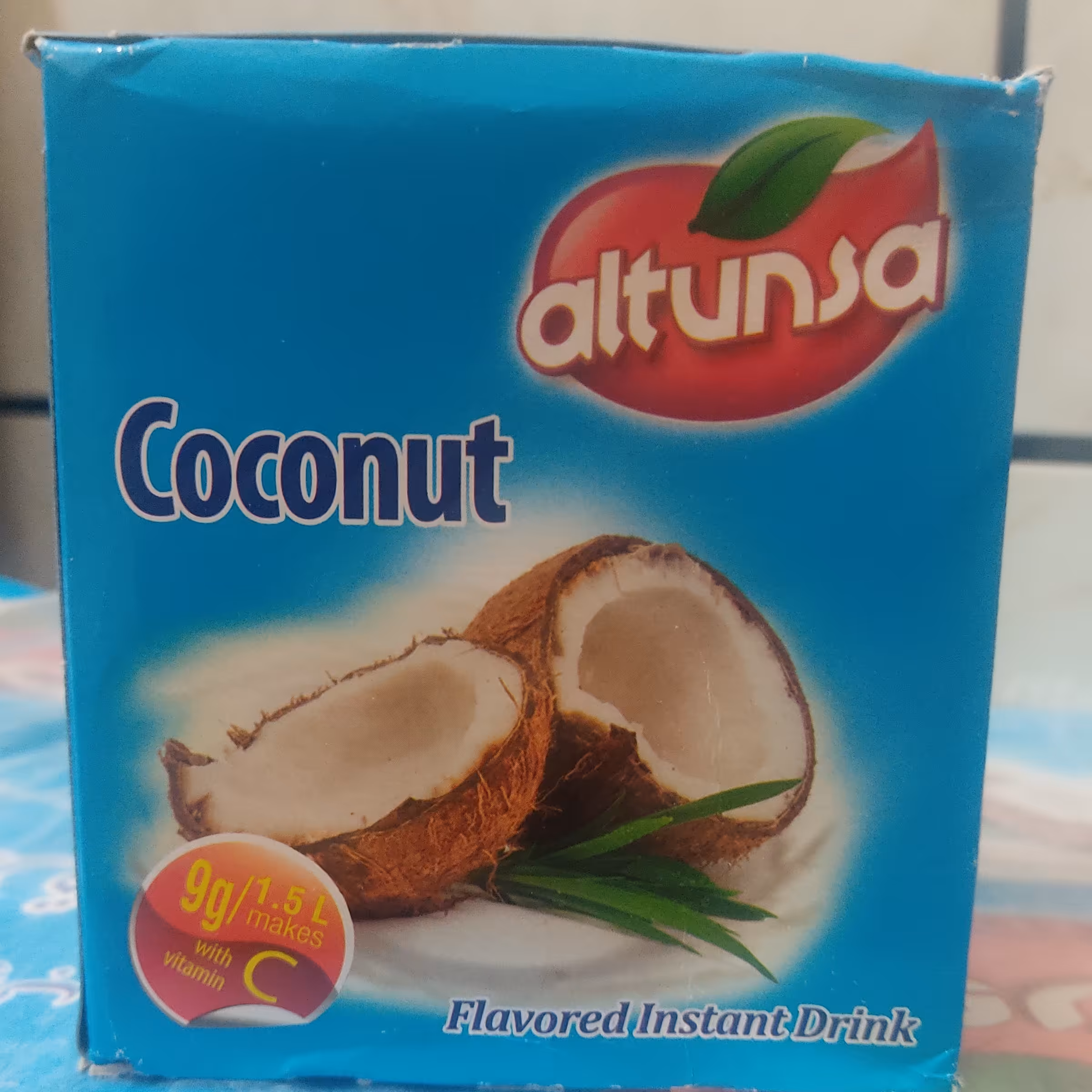 پودر شربت آلتونسا طعم نارگیل جعبه 24 عددی خارجی تاریخ جدید