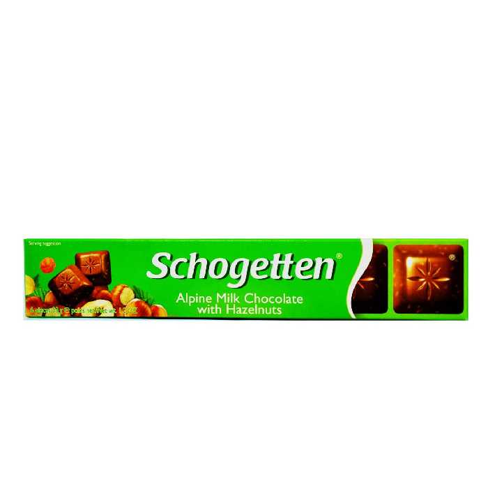 شکلات نعنا و فندق 30 گرم شوگوتن - schogetten
