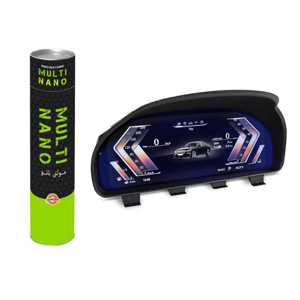 محافظ صفحه کیلومتر (گلس کیلومتر) خودرو مولتی نانو مناسب ام وی ام X55 PRO
