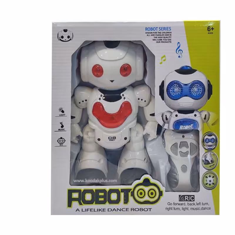 ربات انسان نما کنترلی آدم آهنی موزیکال درجه یک