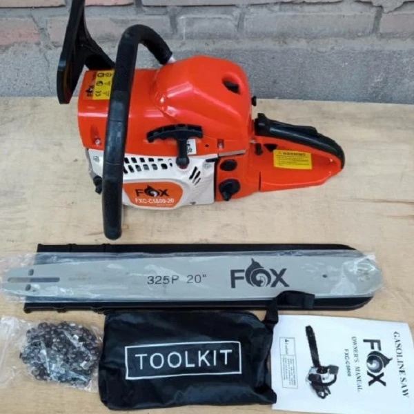 اره موتوری بنزینی fox مدل 308 تیغه 50cm 5800سی سی