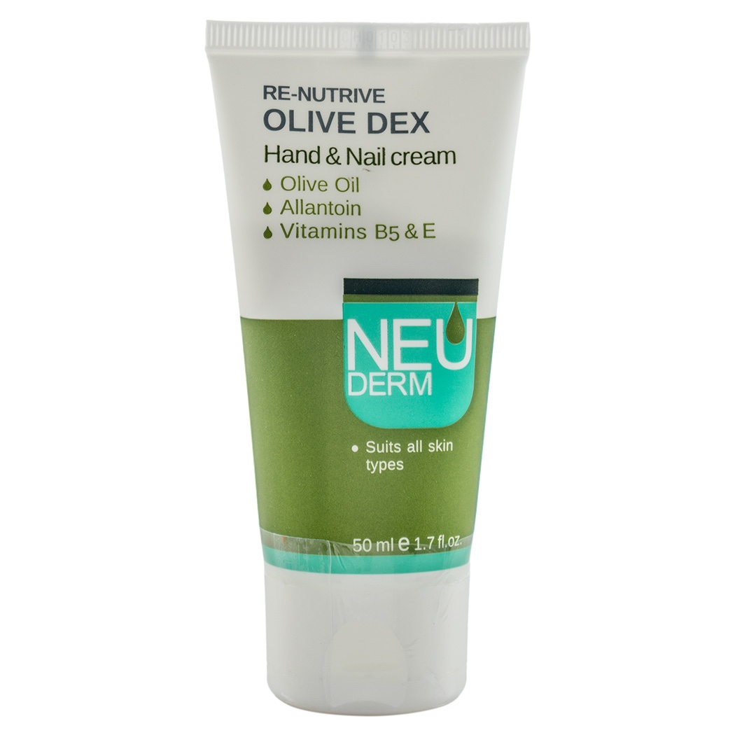کرم دست و ناخن تیوبی زیتون نئودرم Neoderm