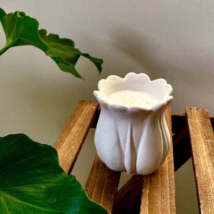 قالب سیلیکونی شمع و جاشمعی گل لاله