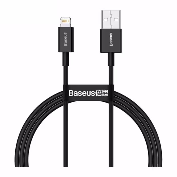قیمت و خرید کابل تبدیل 0.25 متری USB به لایتنینگ بیسوس مدل Superior CALYS-01 | یاس ارتباط