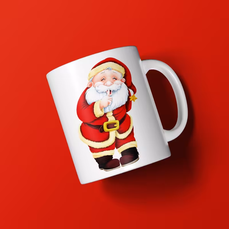 ماگ مدل بابانوئل کد 02