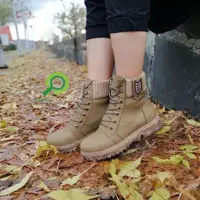 نیم بوت گروهبانی دخترانه