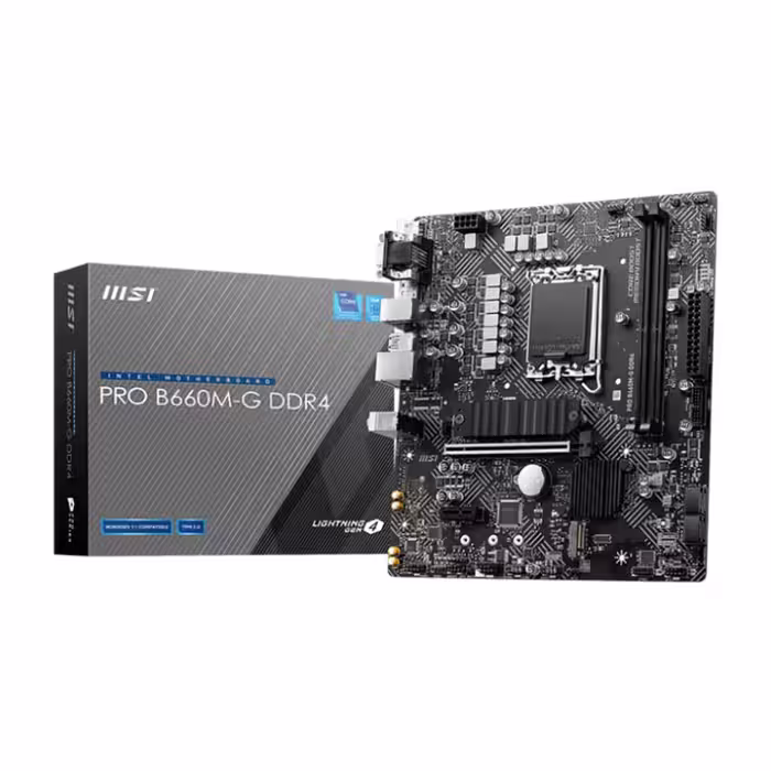 مادربرد ام اس آی PRO B660M-G DDR4