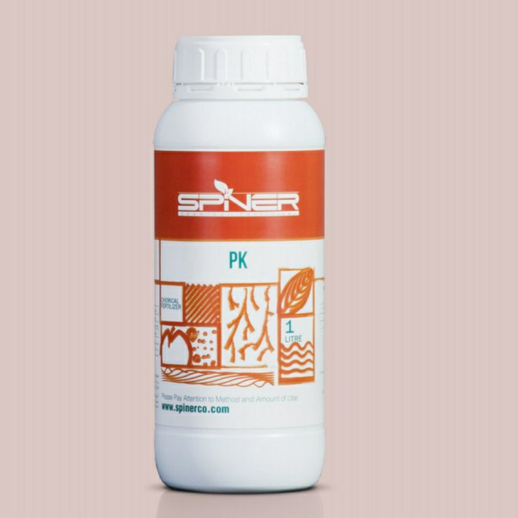 کودpk45 55تقویت ساقه وریشه،مقاوم سازدربرابرجوندگان بافرمولیزه ی هلندی اسپینر (1لیتری) همراه بادستوراستفاده (فسفرپتاسیم)