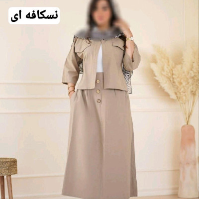 کت دامن مجلسی سه دکمه