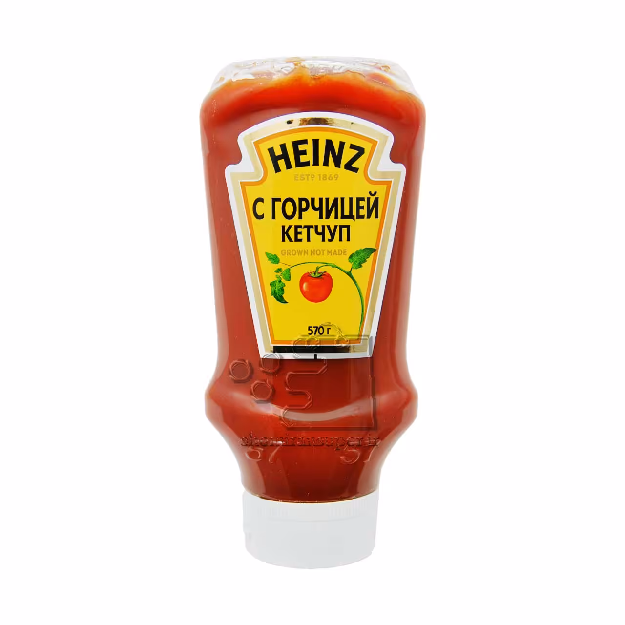 سس کچاپ خردل معکوس 570 گرم هاینز - heinz