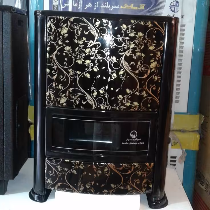 بخاری گازی 8000 مروارید سوز طرح گرافیکی( پس کرایه)