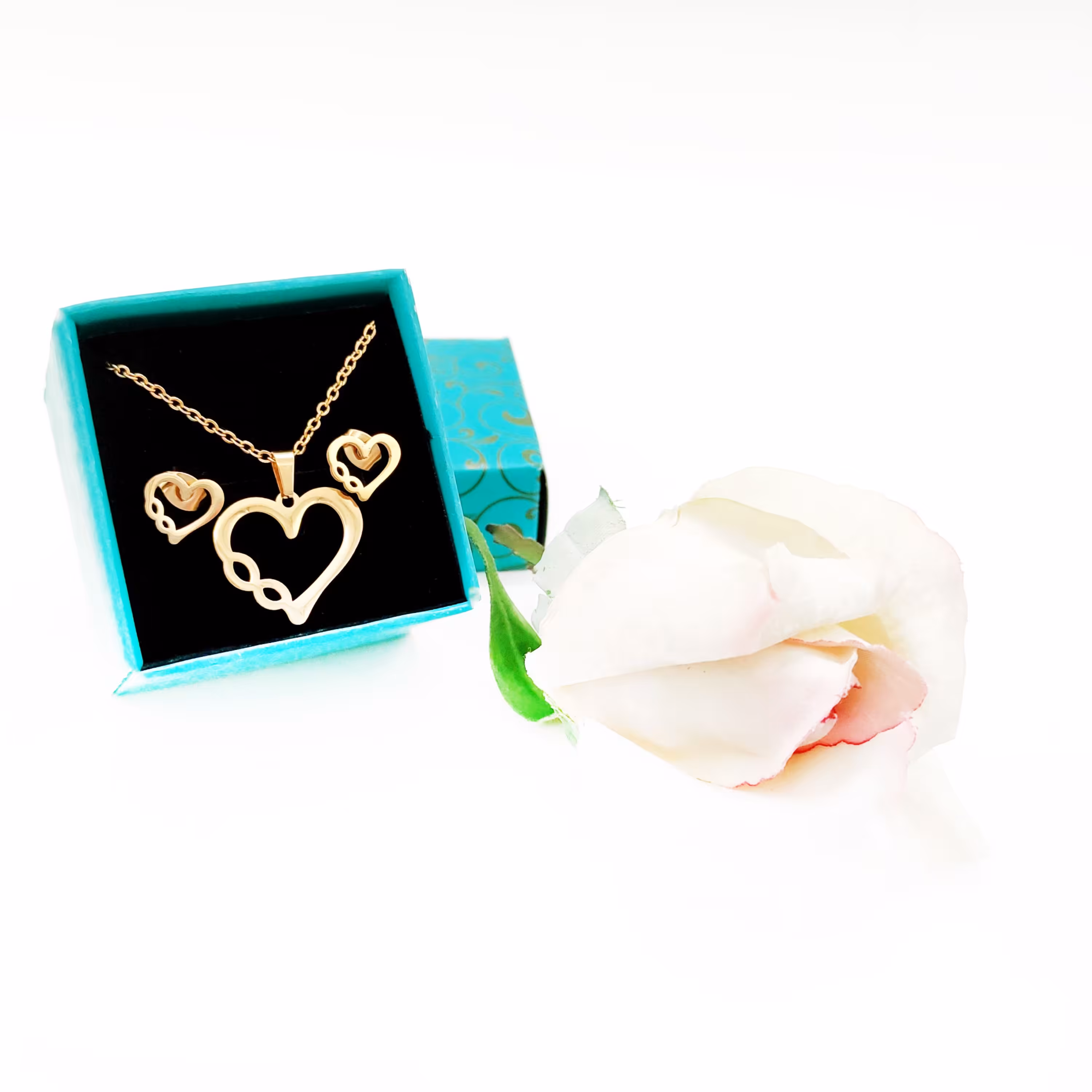 نیم ست زنانه مدل قلب 4