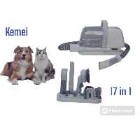 ست ماشین اصلاح حیوانات کیمی kemei مدل  KM-CW2097 (17in1)