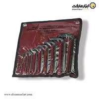 ست آچار آلن شش گوش واستر کوتاه 10 عددی مدل VHB02