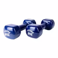 دمبل ایروبیک بانوان روکش‌ دار 9 کیلوگرمی رکورد مدل New - دو عددی