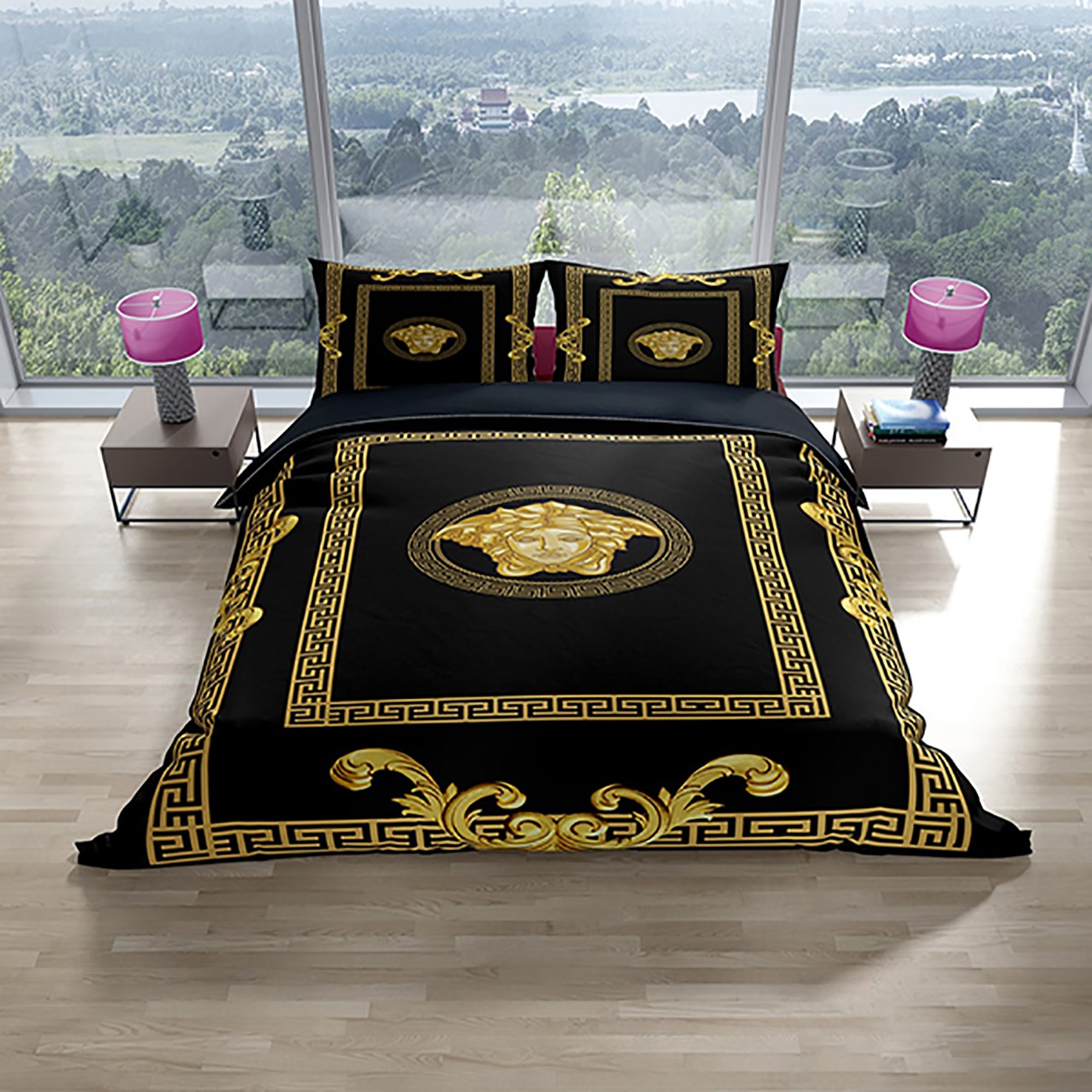 سرویس خواب کد B165 دونفره 6 تیکه میکرو(چاپ دیجیتال)