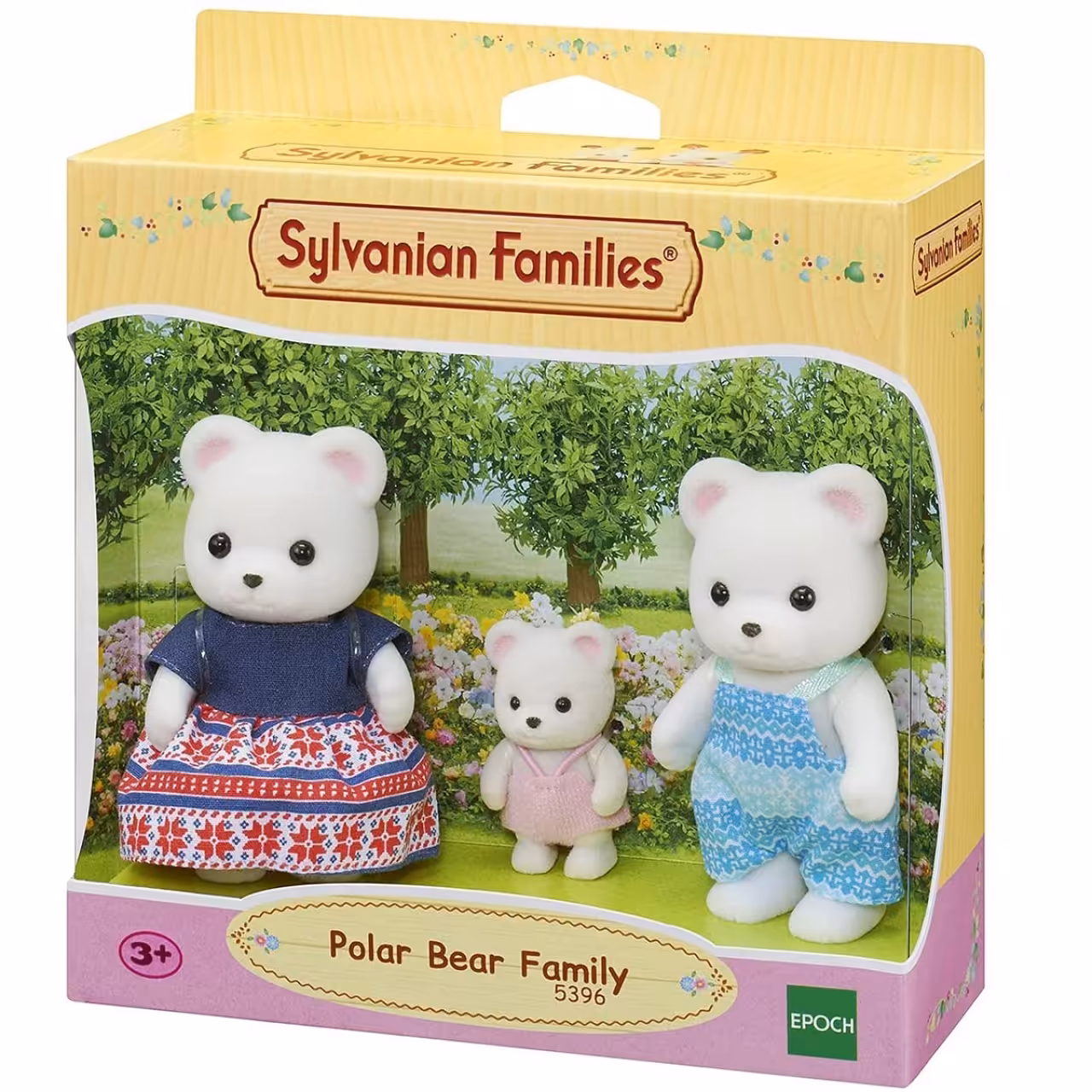 اسباب بازی سیلوانیان فامیلیز مدل Polar Bear Family کد 5396