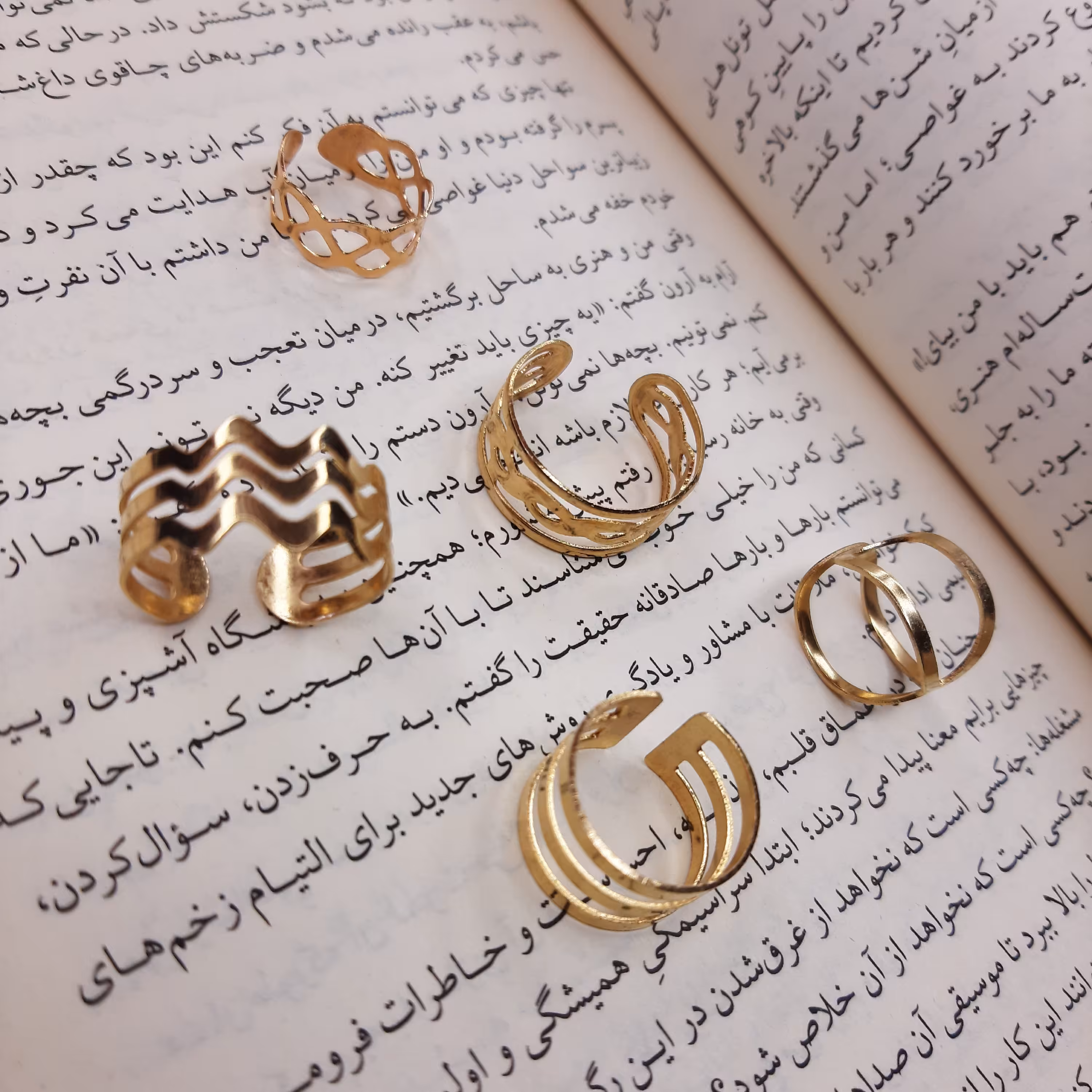 سرویس انگشتر  5 تایی