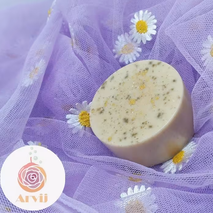 صابون دست‌ساز طبیعی با روغن زنجبیل (50 گرمی)