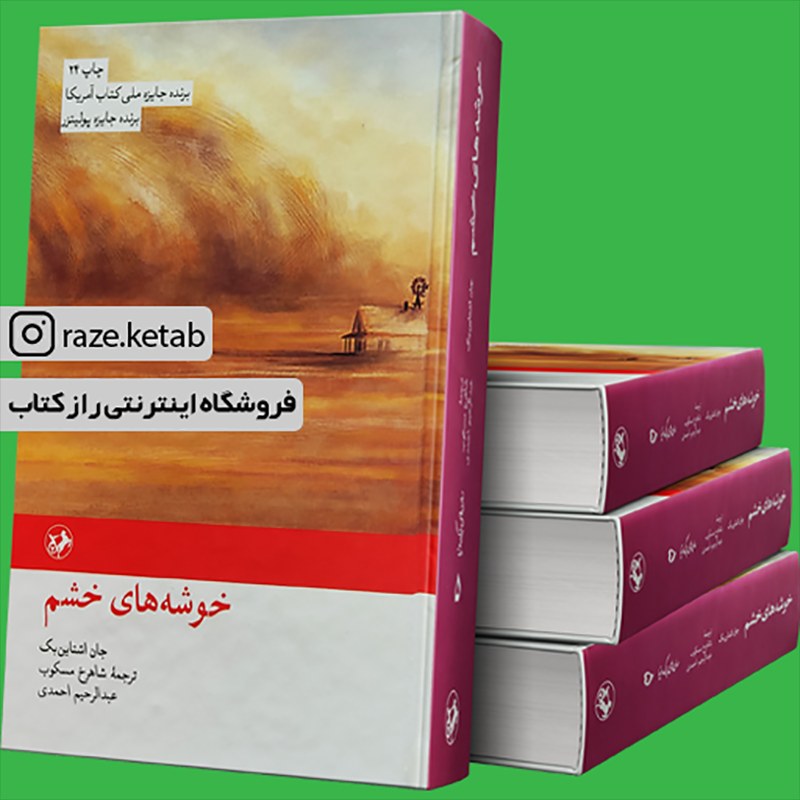 کتاب خوشه های خشم (جان اشتاین بک) (انتشارات امیرکبیر)