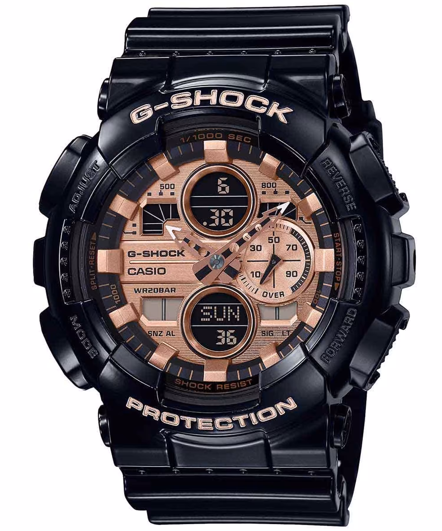 ساعت مچی مردانه کاسیو، زیرمجموعه G-Shock، کد GA-140GB-1A2DR