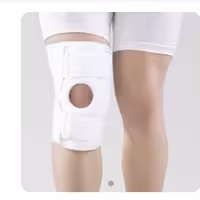 زانو بند طبی قابل تنظیم کشکک باز پاک سمن کد026(در سایزمختلف)