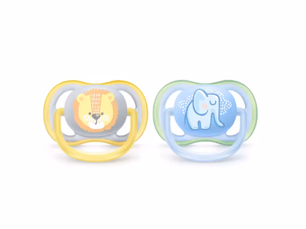 پستانک دو عددی 6-0 ماه Ultra air  فیلیپس اونت Philips Avent