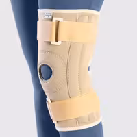 زانوبند چهارفنره طب وصنعت قابل تنظیم  کد 41500