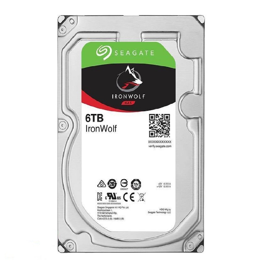 هارد دیسک سیگیت مدل آیرون ولف با ظرفیت 6 ترابایت
