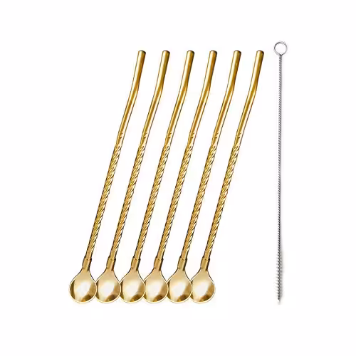 ست 6 تایی قاشق نی دار