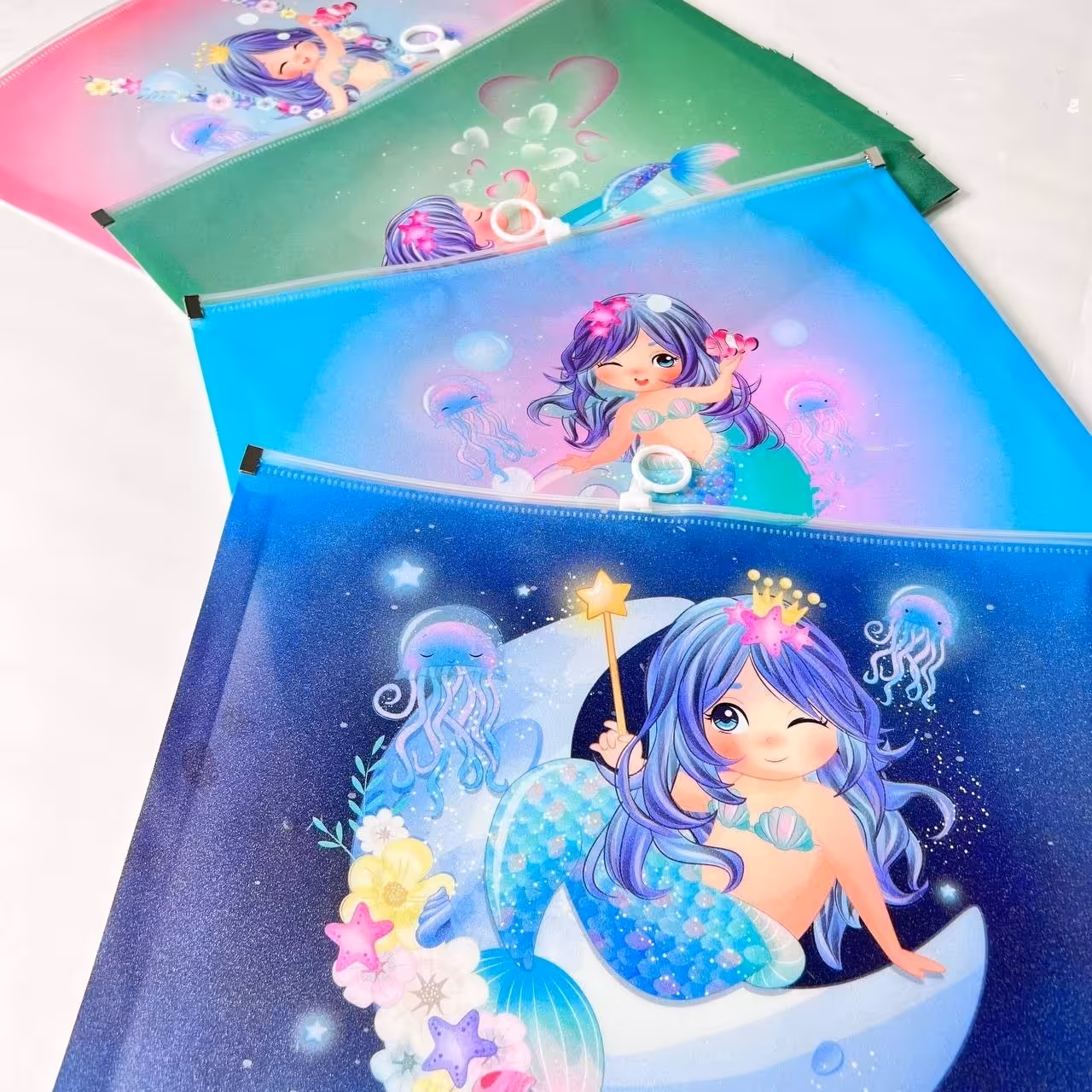 کاور زیپ دار اکلیلی A4