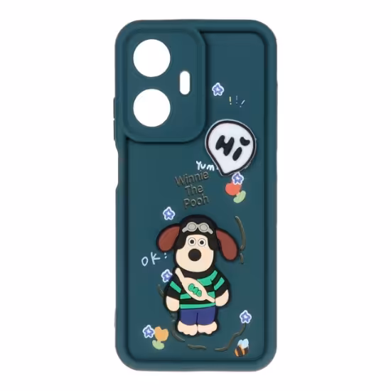 قاب گوشی Solid Case عروسکی برجسته برای Realme C55 - کد 3