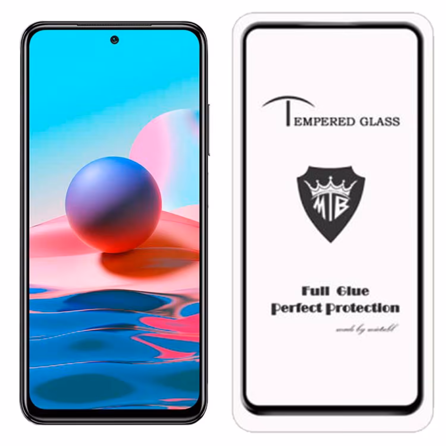 محافظ صفحه نمایش شیشه ای گوشی شیائومی مدل Note10/Note10s