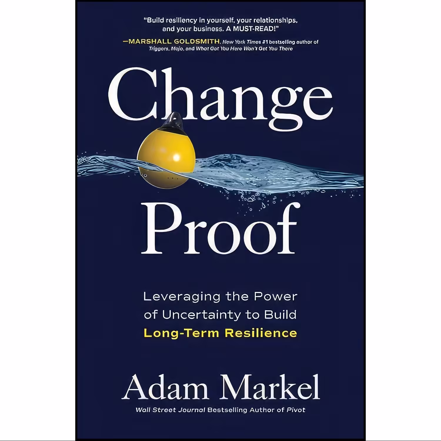 کتاب زبان اصلی Change Proof اثر Adam Markel