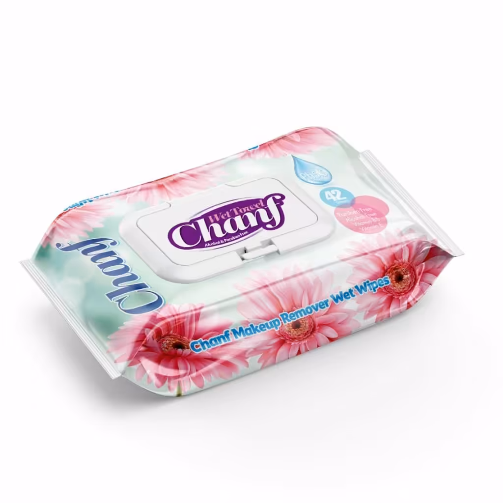 دستمال مرطوب ویتامینه چانف 42 برگ ضدحساسیت