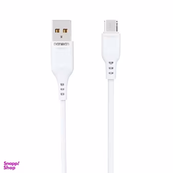 کابل تبدیل USB به microUSB دن‌من مدل D23V طول 2 متر