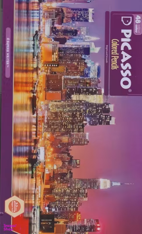 مداد رنگی 48 رنگ جعبه فلزی پیکاسو GOL048T