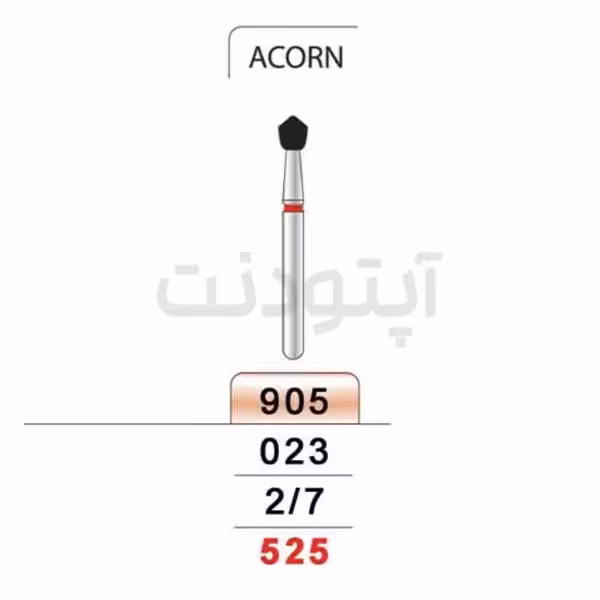 فرز آکورن الماسه دور قرمز تیزکاوان | 905