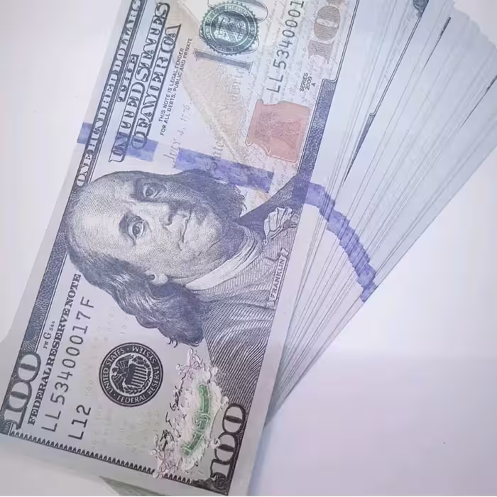دلار بدل بسته 100 عددی
