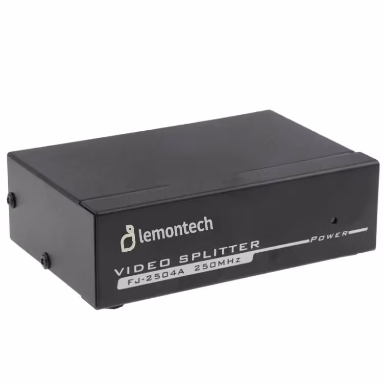 اسپلیتر 1 به 4 پورت VGA قدرت 250MHz لمونتک