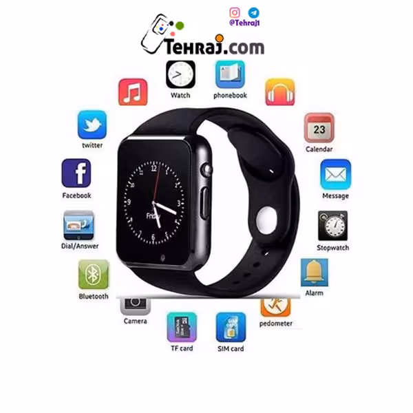 ساعت هوشمند لمسی جی تب smart watch g tab w101 hero اورجینال