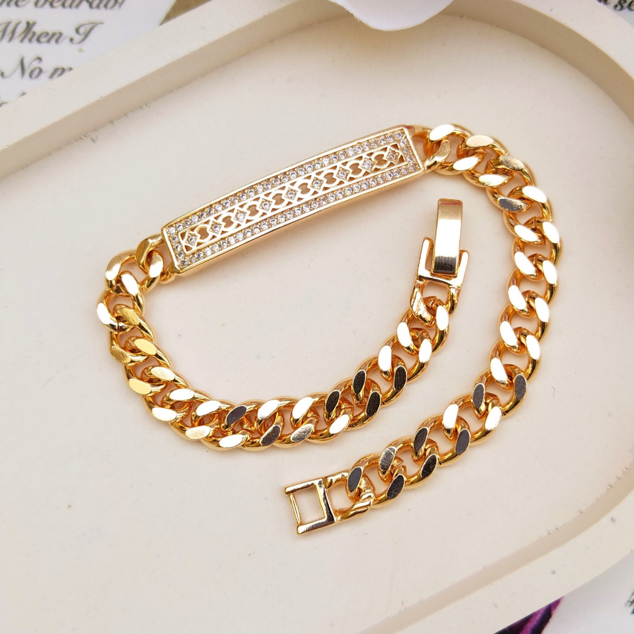 دستبند ام ال ژوپینگ کد 864 اکسسوری شیک زنانه و دخترانه 