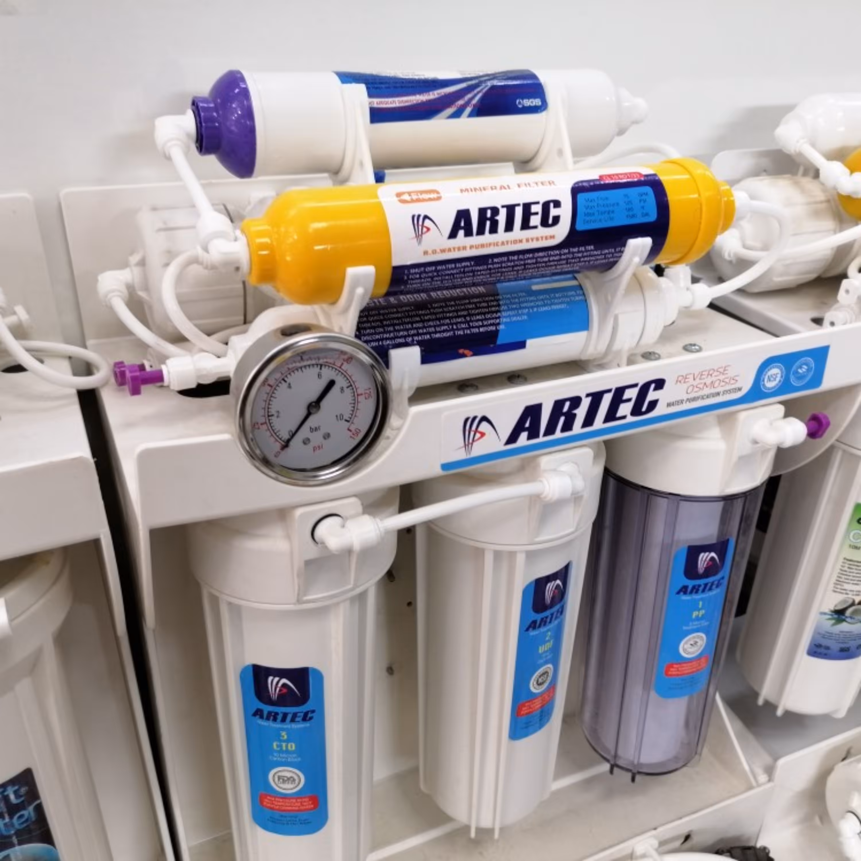 آب شیرین کن تصفیه آب آبشیرین کن 8مرحله آرتک تصفیه