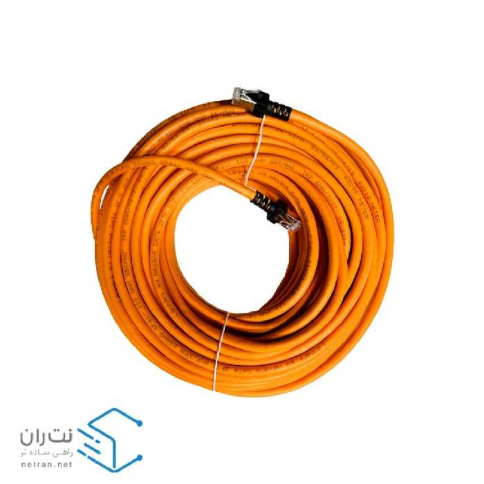 پچ کورد نگزنس (کابل لن) Cat6 SFTP روکش PVC نارنجی 25 متری