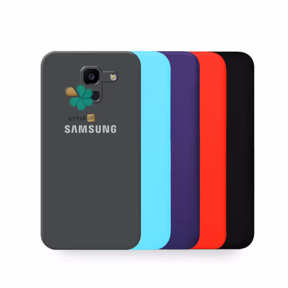 قاب گوشی سیلیکونی محافظ لنز دار مناسب سامسونگ Galaxy J6