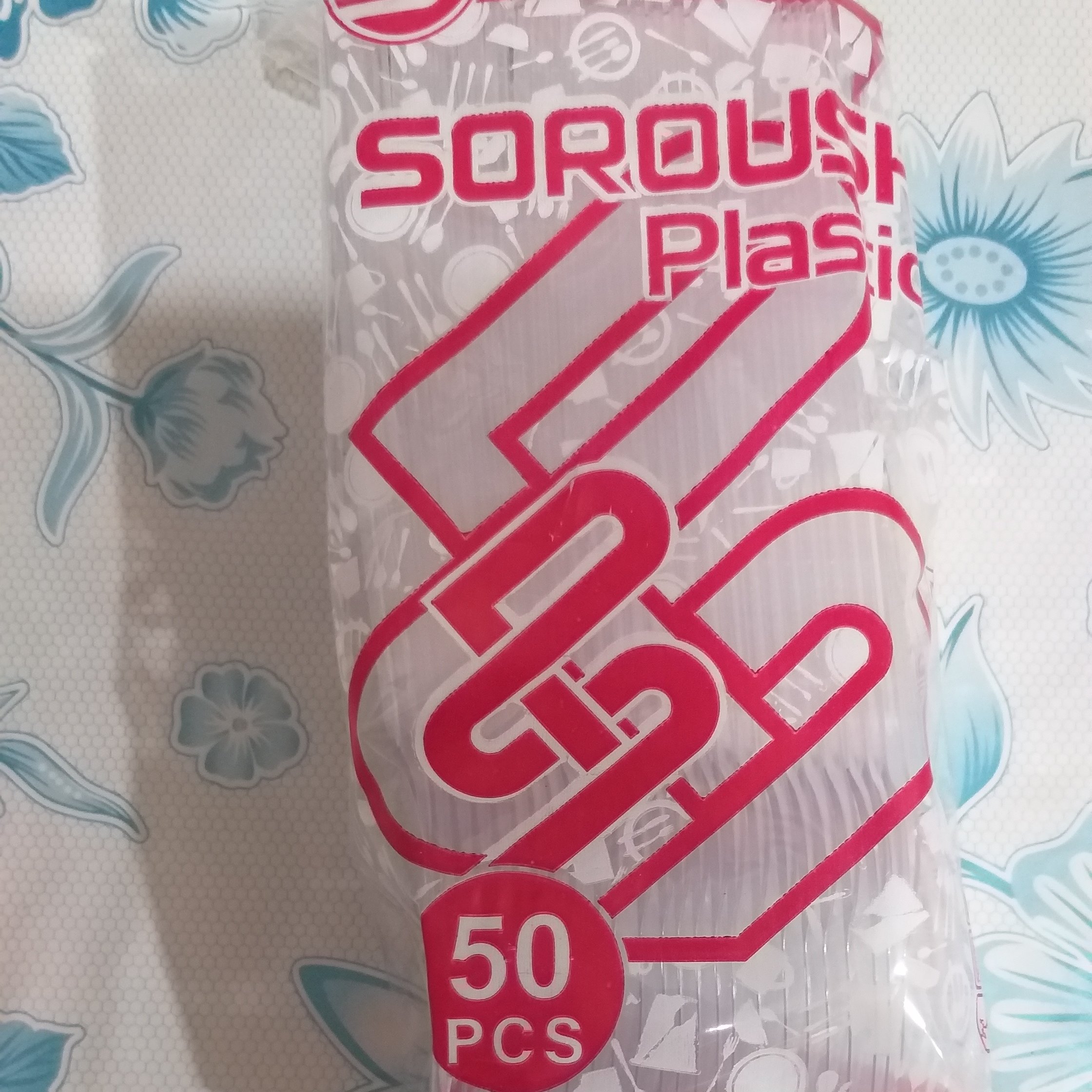چنگال یکبارمصرف لدرلی  50 عددی 
