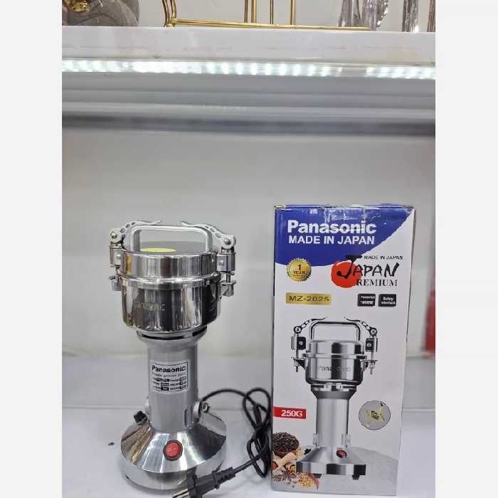 آسیاب صنعتی پاناسونیک اصل حکاکی بدنه 250گرمی 1800وات موتور سنگین 6 تیغه طلایی(آسیاب250،200،150گرمی )تخفیف ویژه