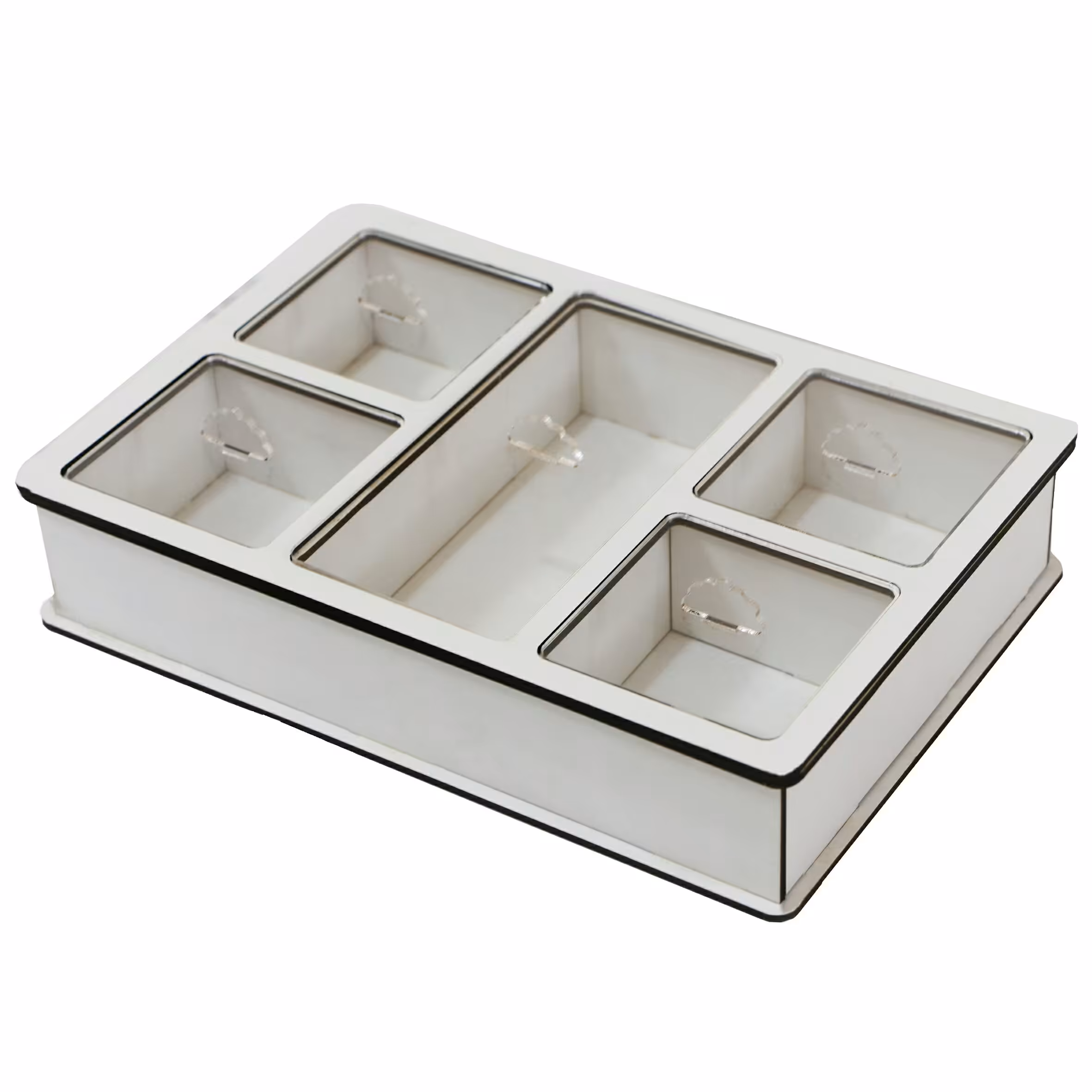 جعبه پذیرایی W50 سفید