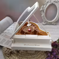  جعبه موزیکال پیانو بالرین بزرگ