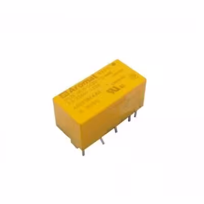 مجموعه 5 عددی رله 5V مینیاتوری 10 پایه ژاپنی مارک AROMAT کد DS2E-ML2